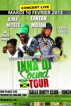 Inna Di Sound Tour Avec Fantan Mojah & Aima Moses