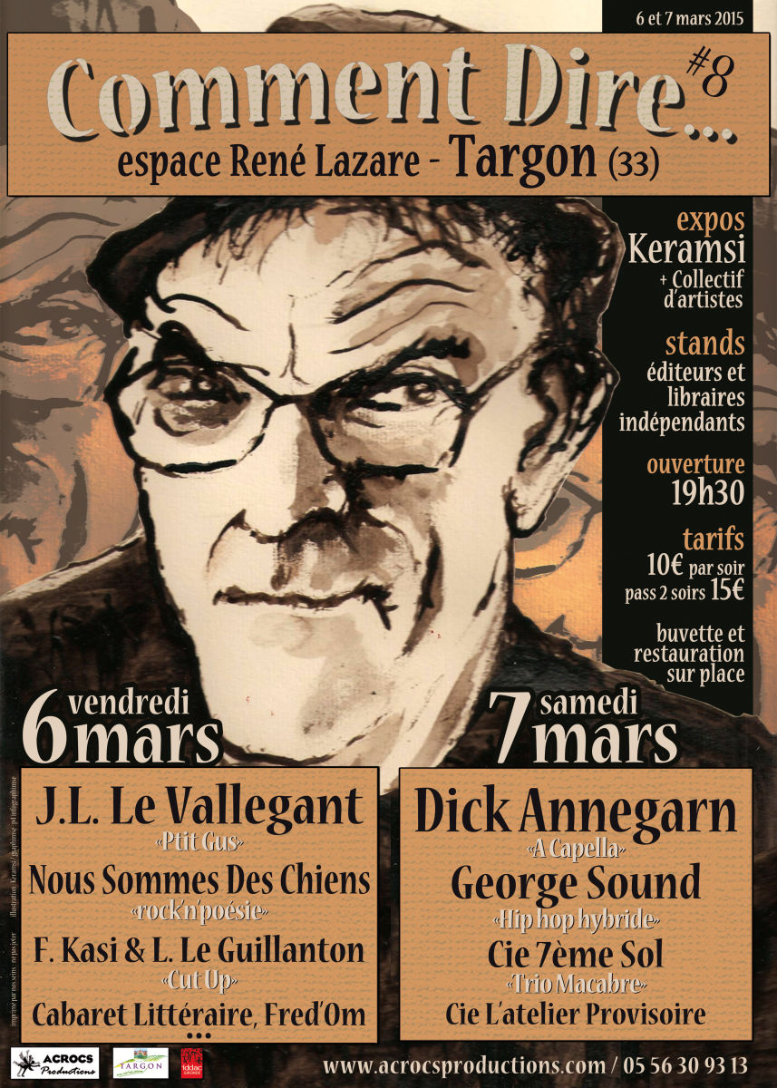 Festival Comment Dire Avec Dick Annegarn + George Sound