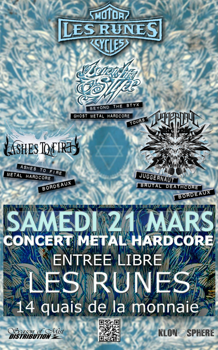 JUGGERNAUT + Beyond the styx + Ashes To Fire