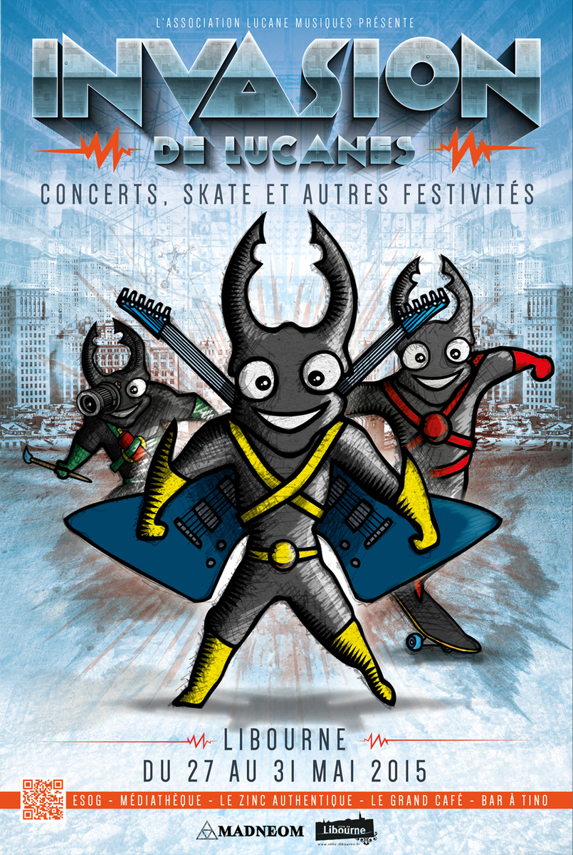 FESTIVAL INVASION DE LUCANES Avec Bukowski + Bagdad rodeo + Wombo & JOSEM + Art melody + Santa Machete + Basement + Olivero & Sukh Mahal + Fogata Sound + The Blackstarliners + The Irradiates + Sofian Mustang + Met.h.ode + Django Passion