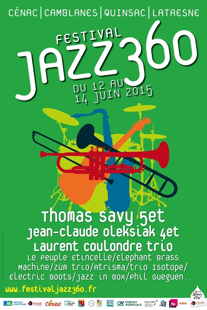 Festival Jazz360 Avec Thomas Savy Quintet + Jean-Claude Oleksiak Quartet