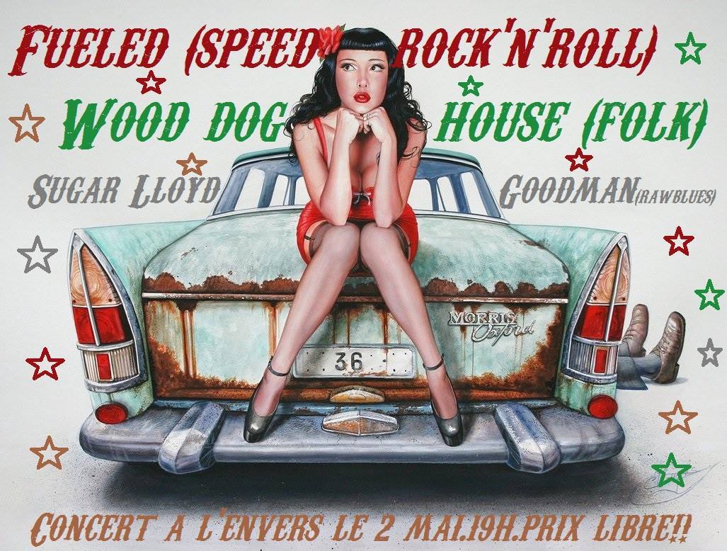 fueled + wood dog house + Sugar Lloyd GoodMan