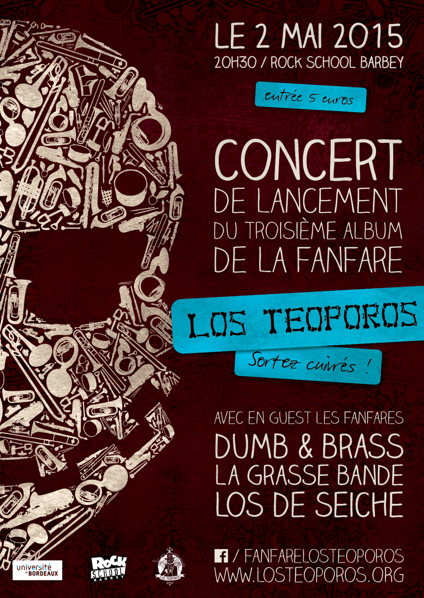 Los Teoporos + La Grasse Bande + Dumb And Brass + Los de seiche