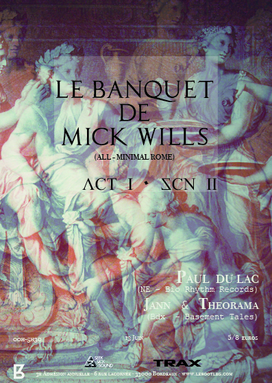 Le Banquet de Mick Wills Act I Scene II Avec Paul du Lac + Theorama  + Jann