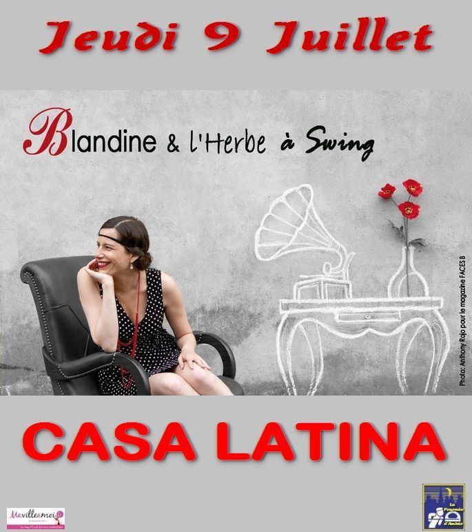 OPEN ZIK LIVE  Avec Blandine & l'herbe à swing