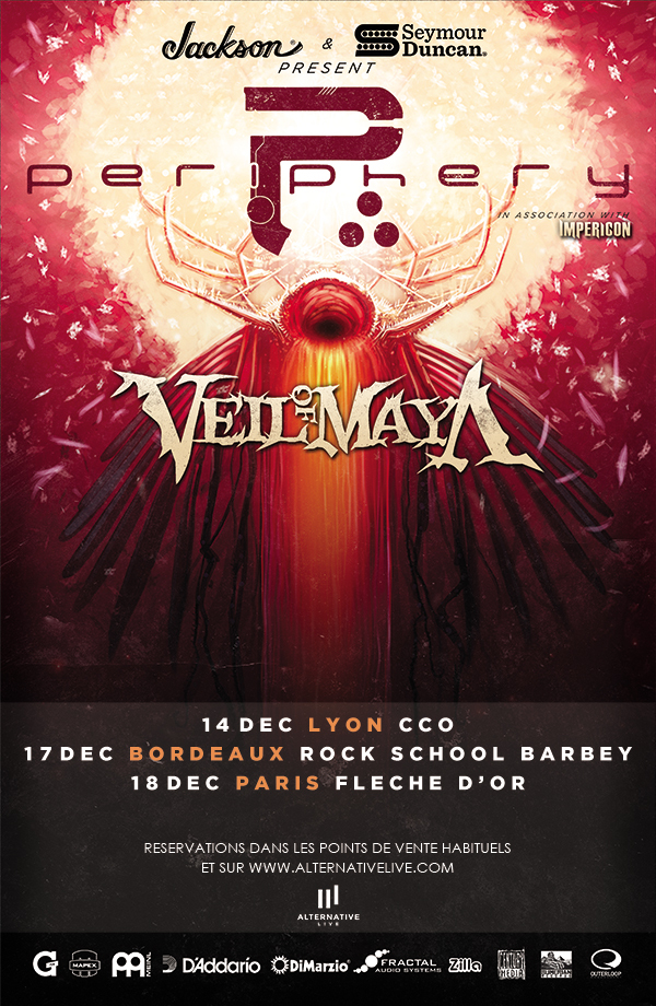 Periphery + veil of maya + GOOD TIGER