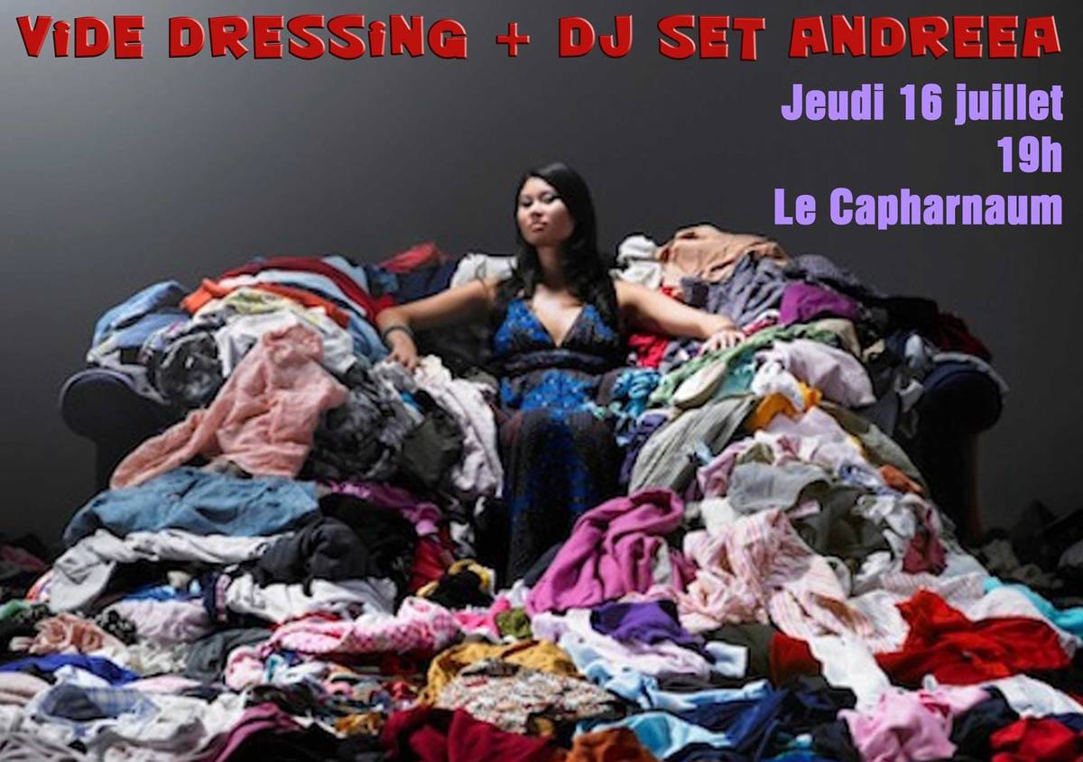 DJ set and vide dressing ! Avec dj set andreea
