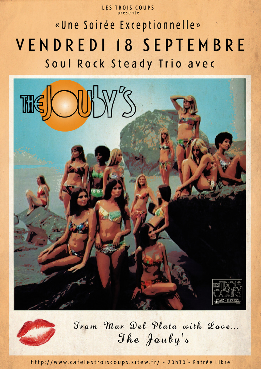 Concert acoustique au Trois Coups Avec Les Jouby's