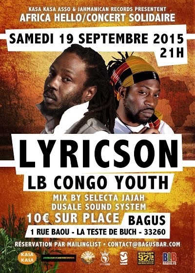 Africa Hello Avec Lyricson + LB congo Youth + Dusale SOUND SYSTEM