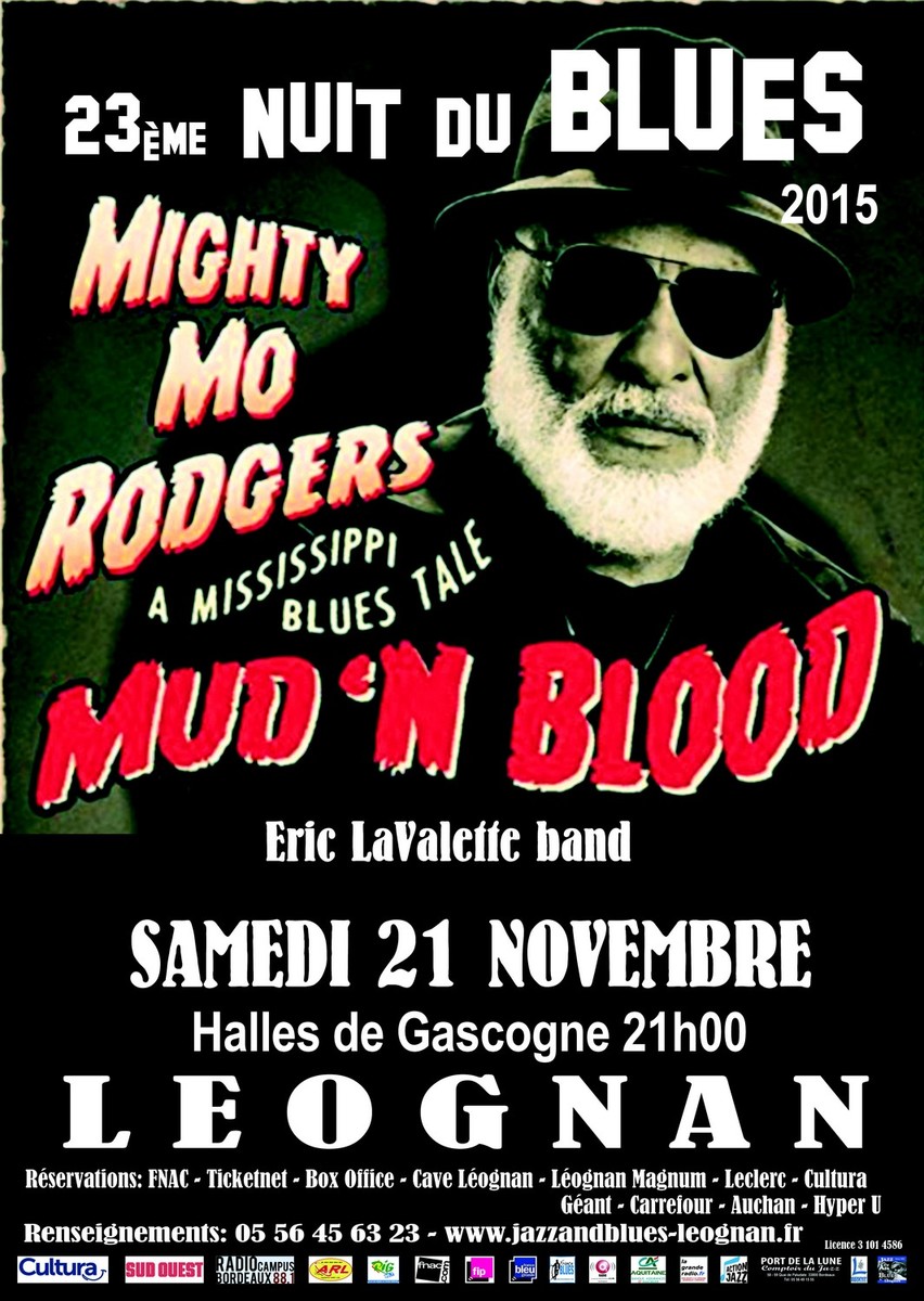 23ème NUIT DU BLUES Avec mighty mo rodgers + eric lavalette band