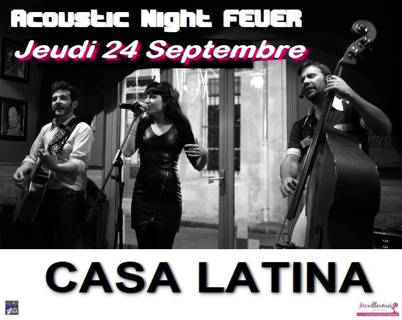 OPEN ZIK LIVE  Avec ACOUSTIC NIGHT FEVER 