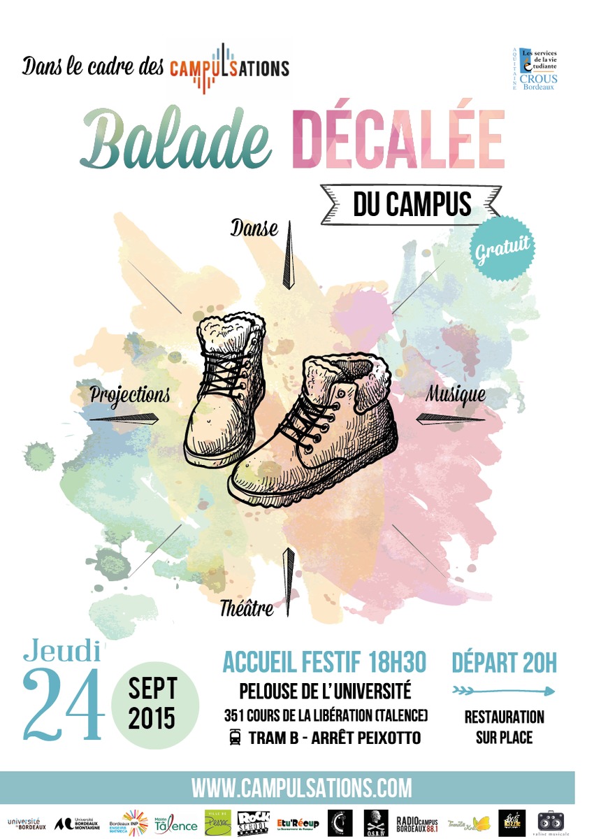 Balade décalée sur le campus Avec PArti collectif