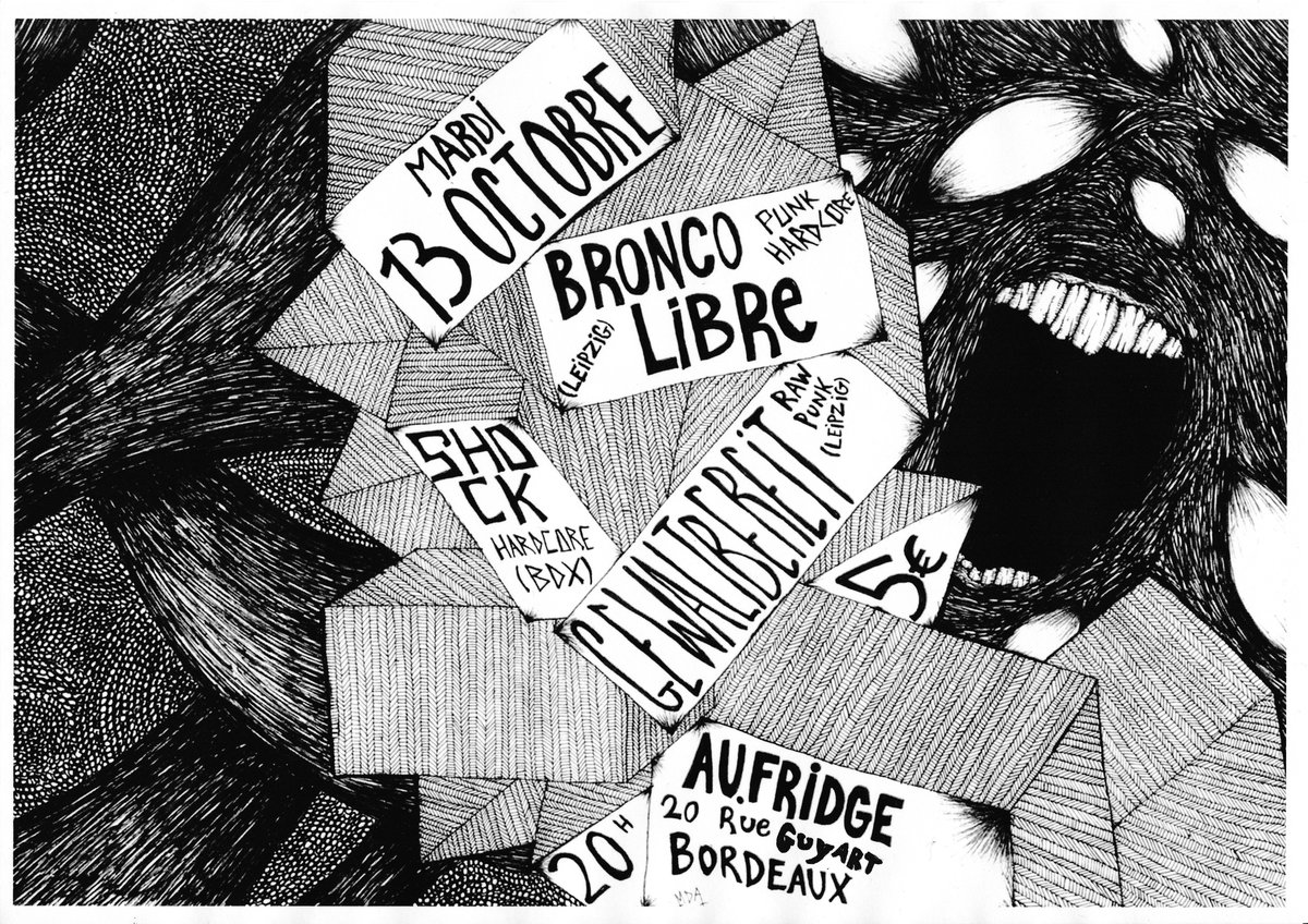 BRONCO LIBRE  + GEWALTBEREIT  + Shock