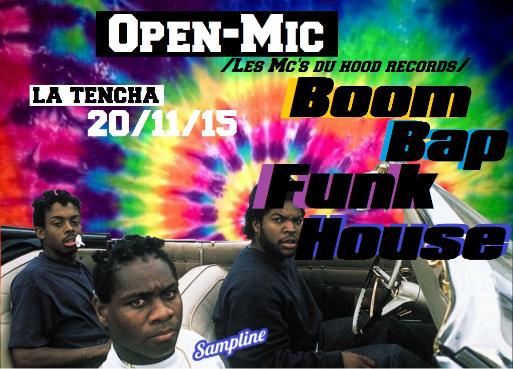 Open Mic + Dj Set Avec Sampline