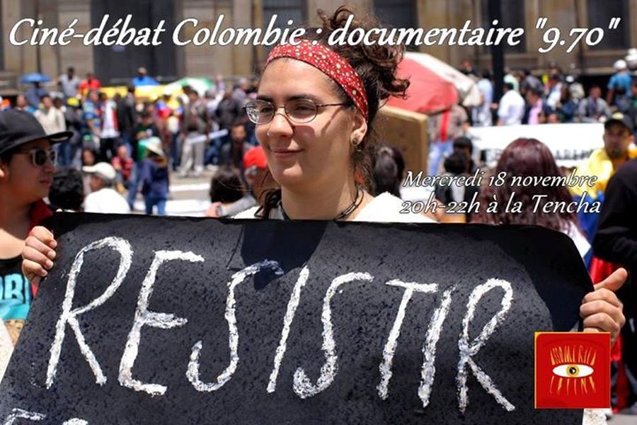 Ciné-débat Colombie : diffusion du documentaire ''9.70''