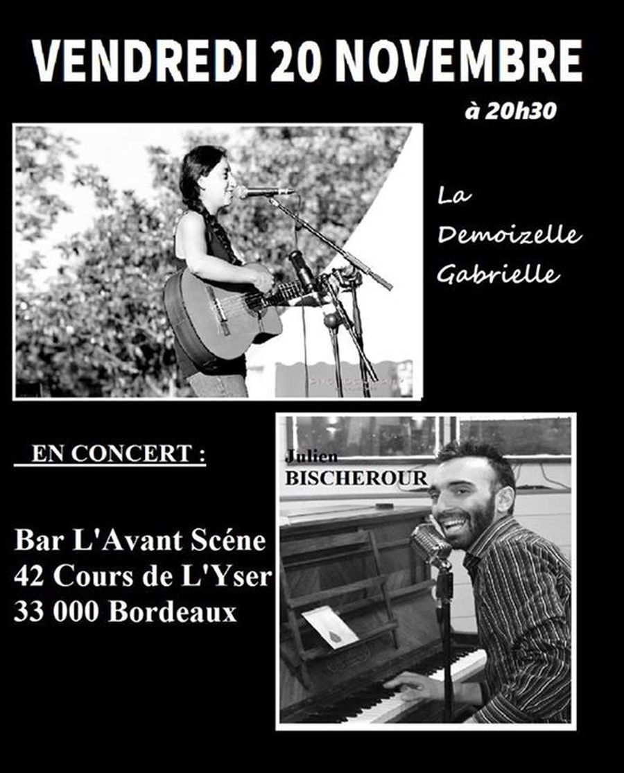 La Demoizelle Gabrielle et Julien Bischerour