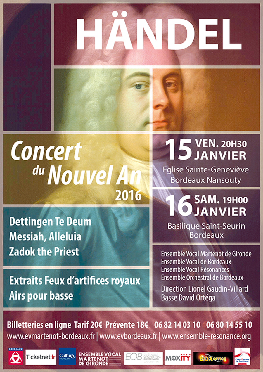 Händel à l'honneur pour un Concert du Nouvel An