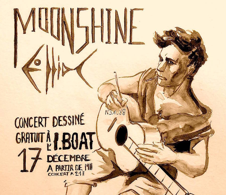 APEROBOAT : SIMON'S ADVENTURES (concert-dessiné) Entrée libre !