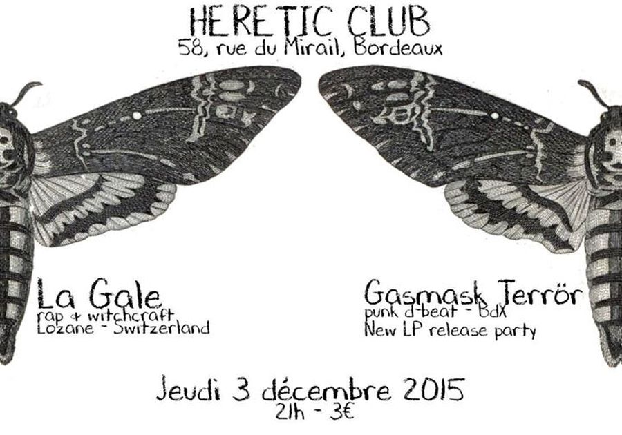 LA GALE + GASMASK TERROR Release Party