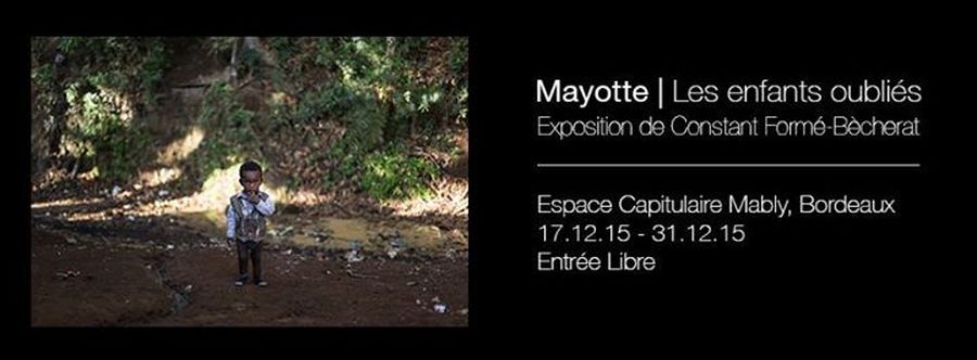 ''Mayotte, les enfants oubliés'', expo photo de Constant Forme-Becherat