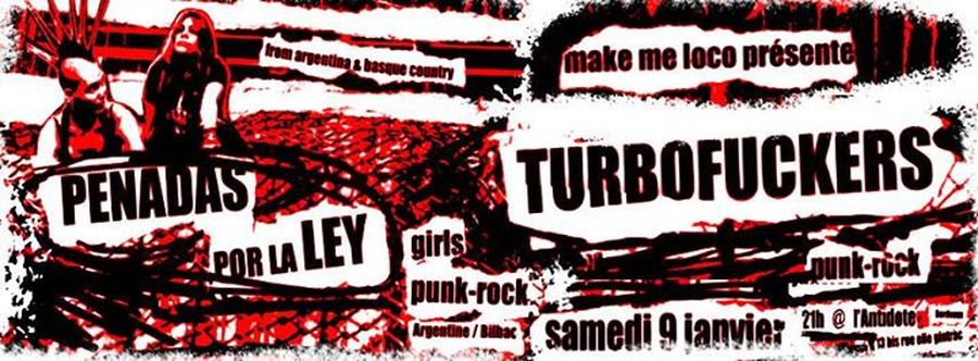 PENADAS POR LA LEY + TURBOFUCKERS