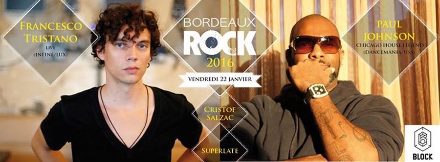 PAUL JOHNSON + FRANCESCO TRISTANO live + CHRISTOF SALZAC + SUPERLATE