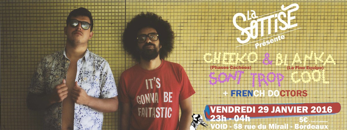 LA SOTTISE PRESENTE ''CHEEKO & BLANKA SONT TROP COOL''