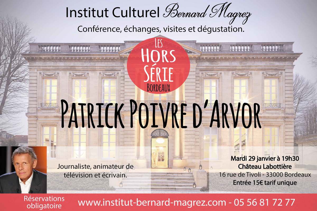 Patrick Poivre d'Arvor - Journaliste, animateur et écrivain.