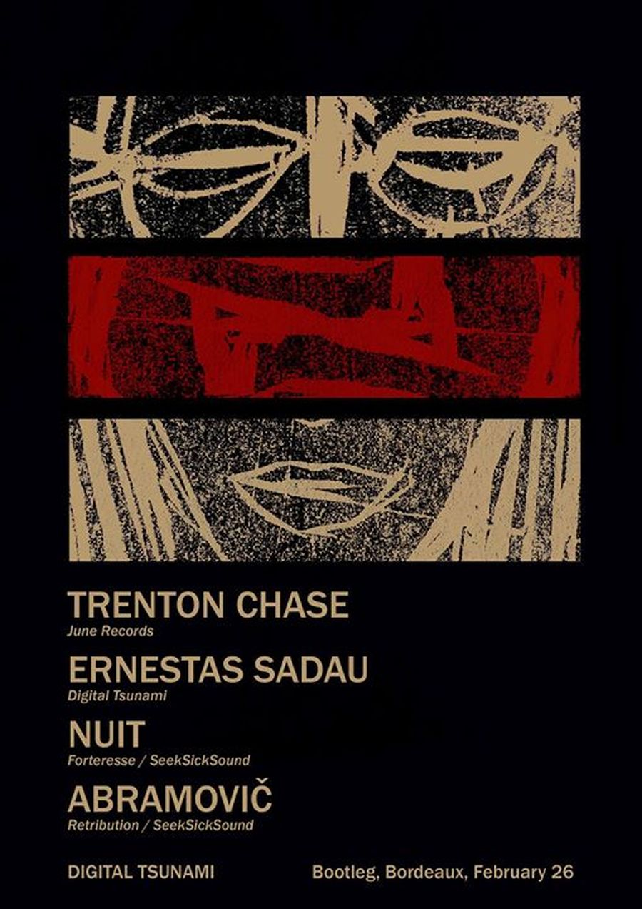 DIGITAL TSUNAMI : avec Ernestas Sadau, Trenton Chase, Nuit & Abramovič