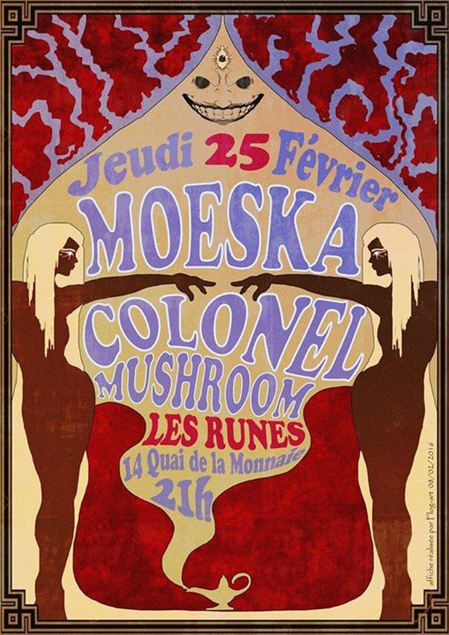 MOESKA + COLONEL MUSHROOM