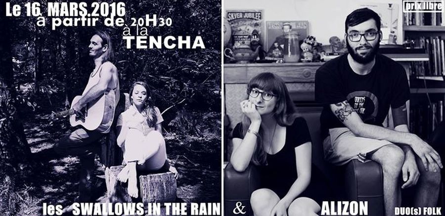 ALIZON + SWALLOWS IN THE RAIN