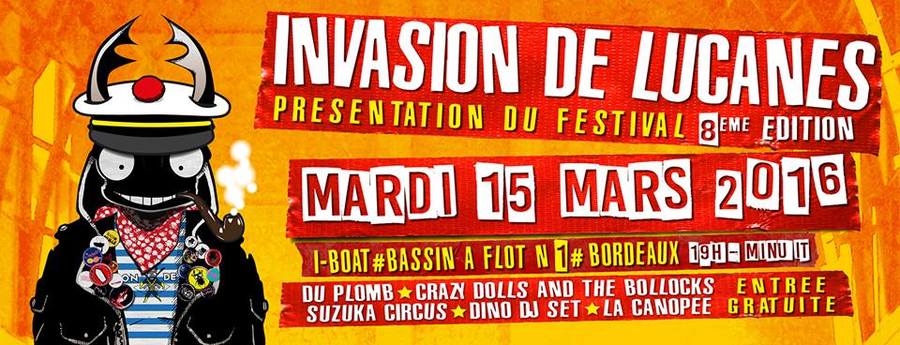 Présentation du Festival Invasion de Lucanes