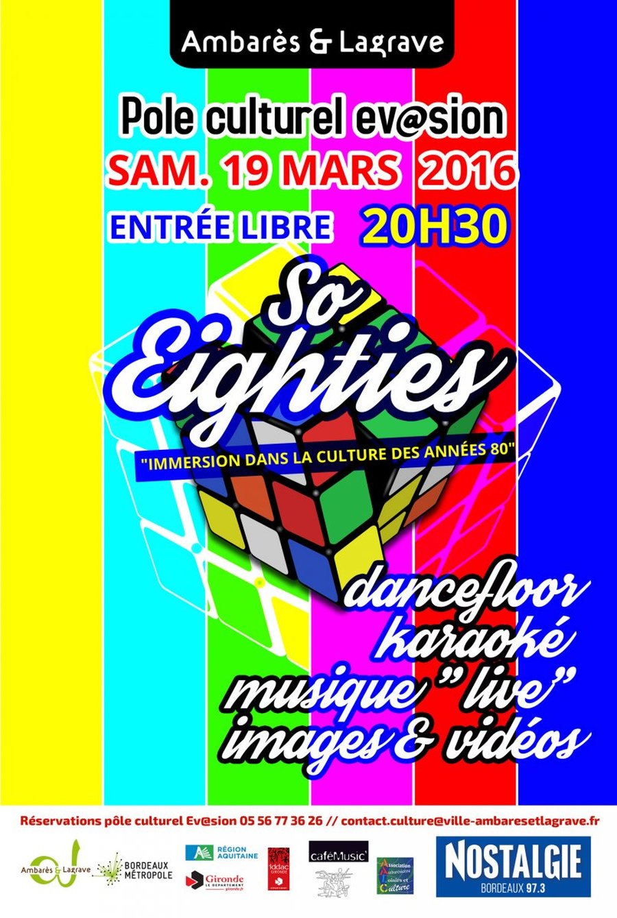 So Eighties !  Immersion dans la culture des années 80