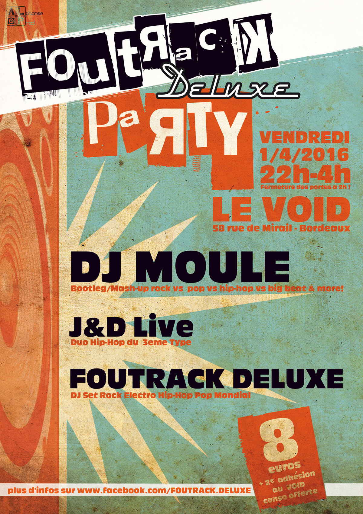 FOUTRACK DELUXE PARTY - Feat DJ Moule + J&D