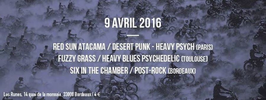 Red Sun Atacama + Fuzzy Grass + Six in the Chamber