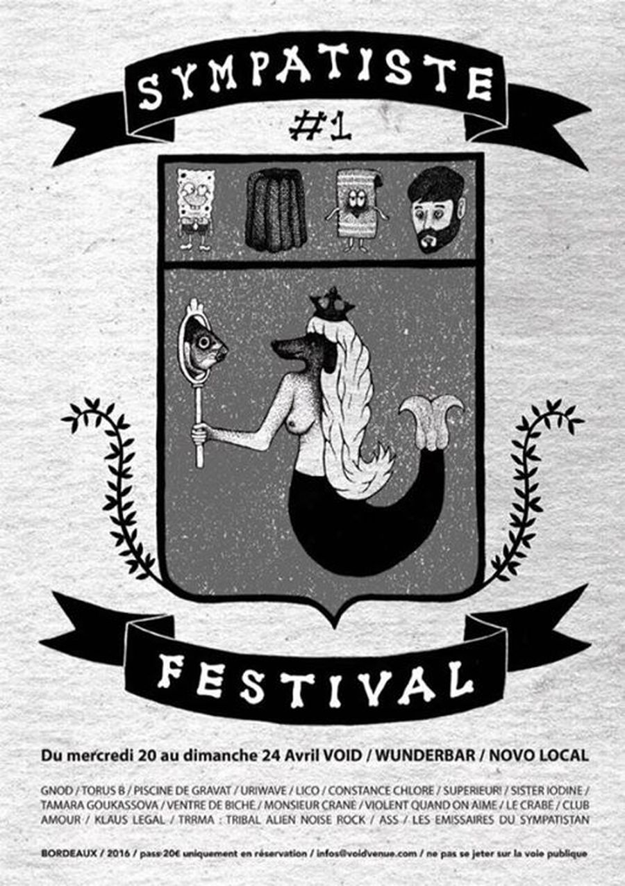 SYMPATISTE FEST - Jour 3 : avec SISTER IODINE + SUPÉRIEUR + CONSTANCE CHLORE + TAMARA GOUKASSOVA