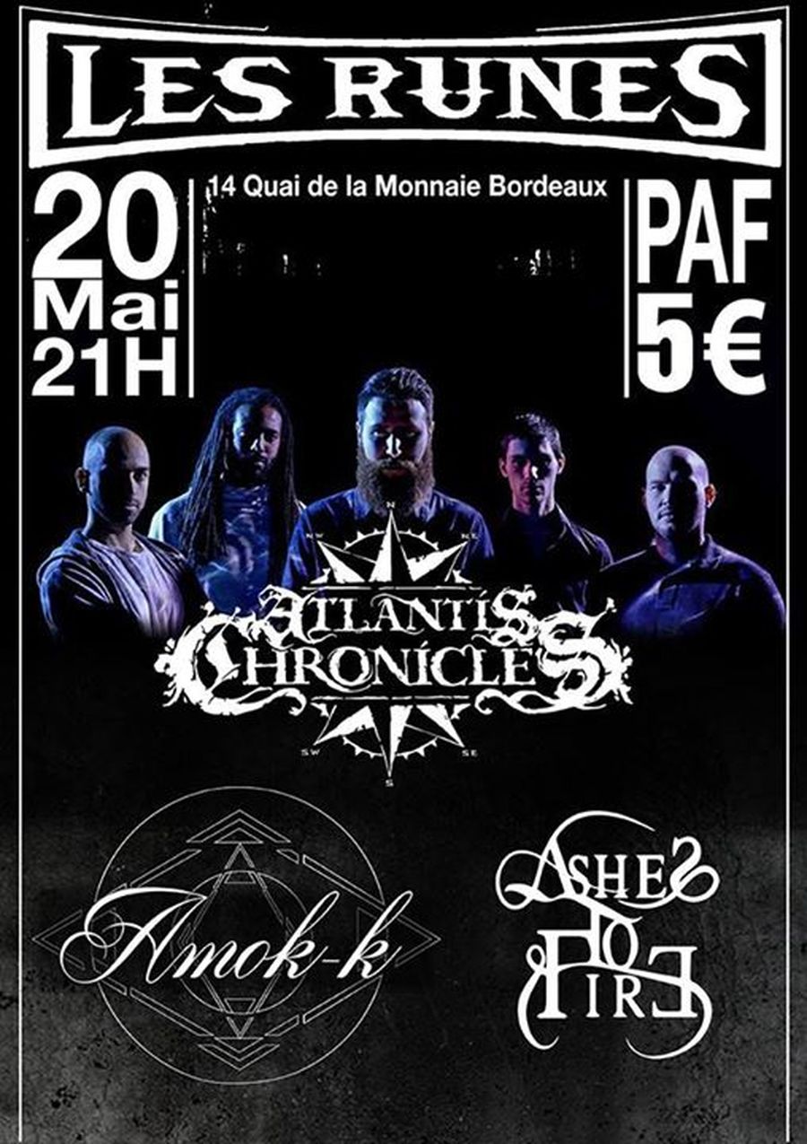 Atlantis Chronicles + Amok K + Ashes to Fire