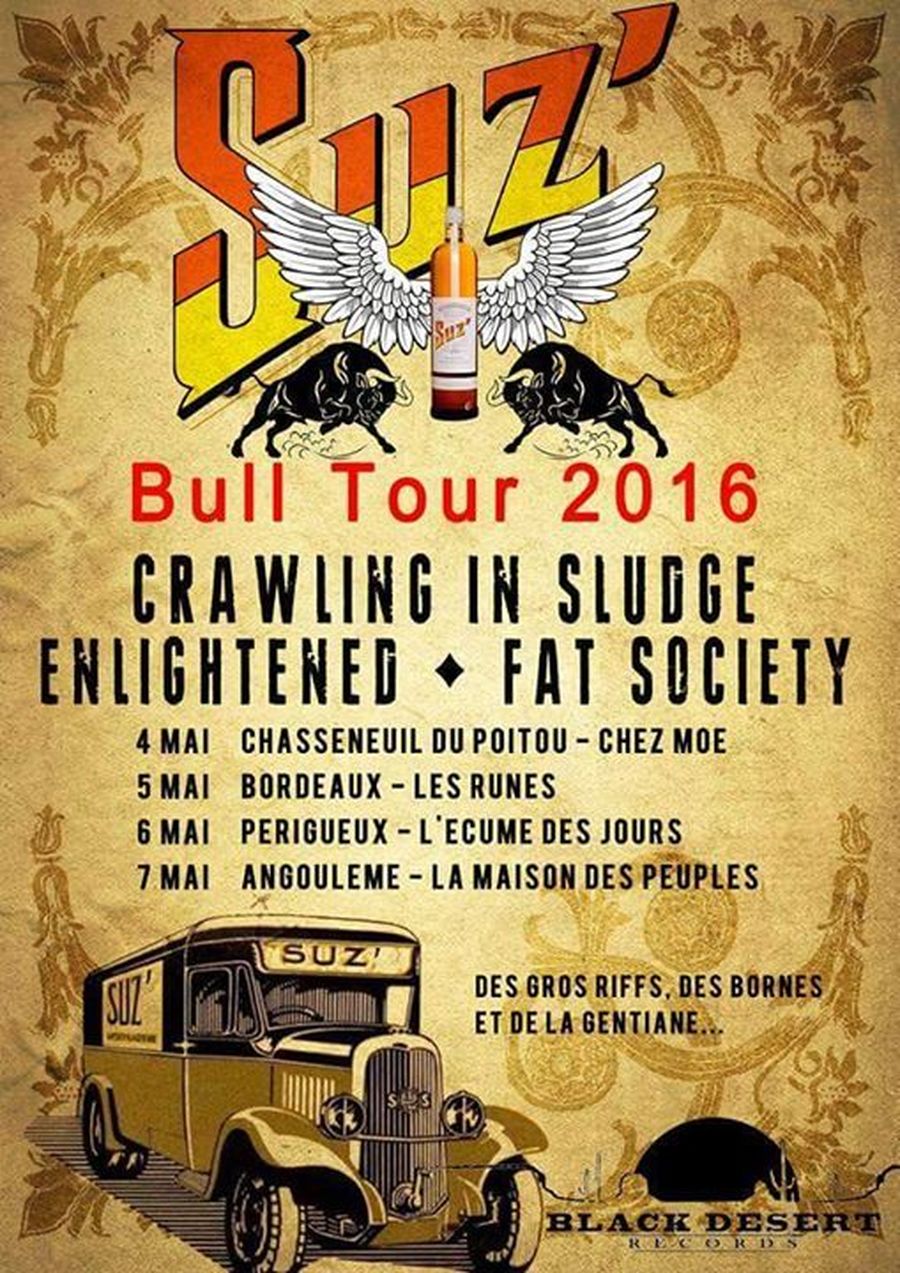 Crawling in Sludge + Enlightened + Fat Society