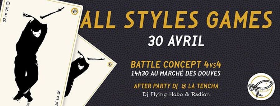 Afterparty all styles games : avec Dj Flying Hobo + Radion