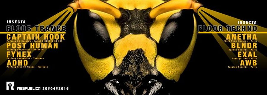 2 FLOORS : CAPTAIN HOOK EXTRA LONG SET + ADHD / TECHNO ROOM : BLOCAUS avec ANETHA + BLNDR + AWP + EXAL