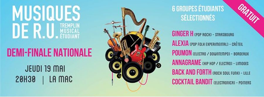 Demi-finale Nationale Musiques de R.U.
