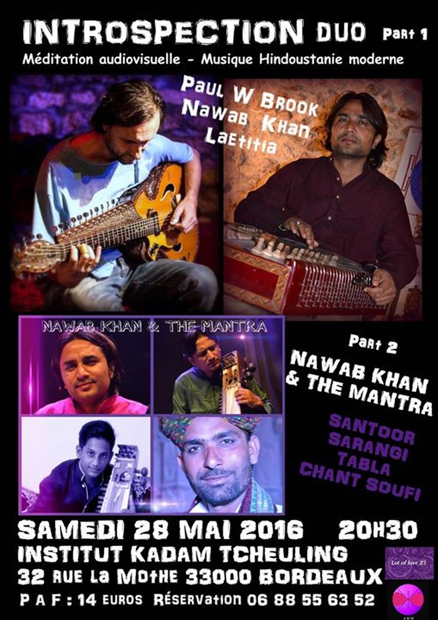 Soiree Indienne : Duo Introspection & The Mantra