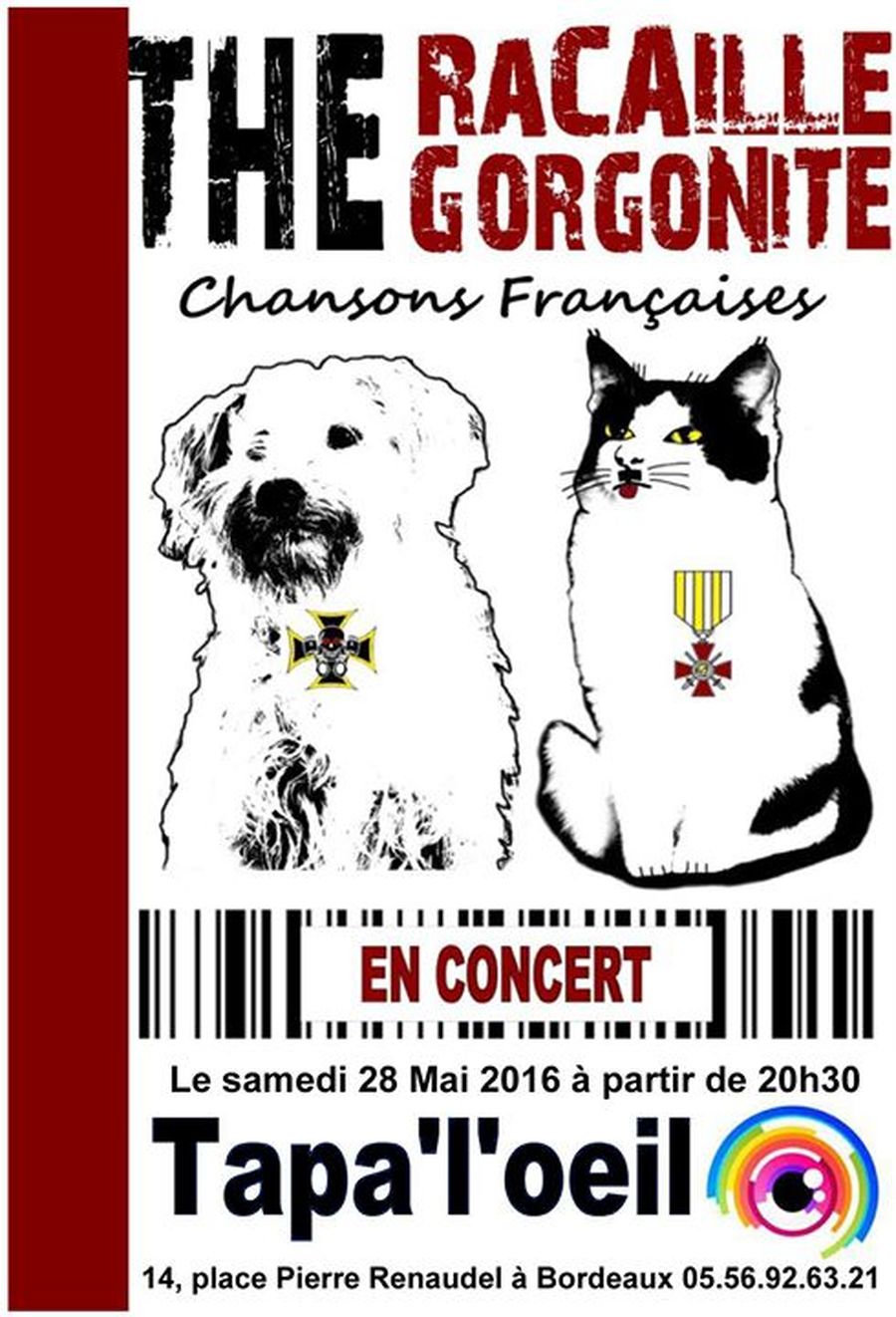 Tapas Concert : The Racaille Gorgonite