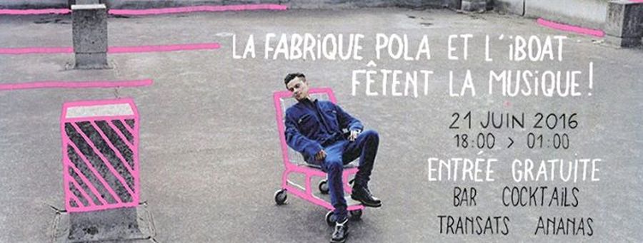 La Fabrique POLA et l'IBOAT fêtent la musique !