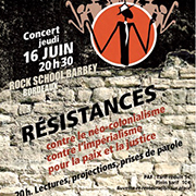 RESISTANCES Avec AfroGuinguette + lectures, projections et prises de paroles