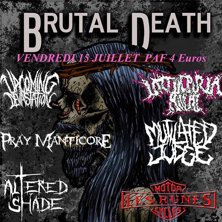 Upcoming devastation + Urtikaria Anal + Pray Manticore + Mutilated Judge + Altered Shade