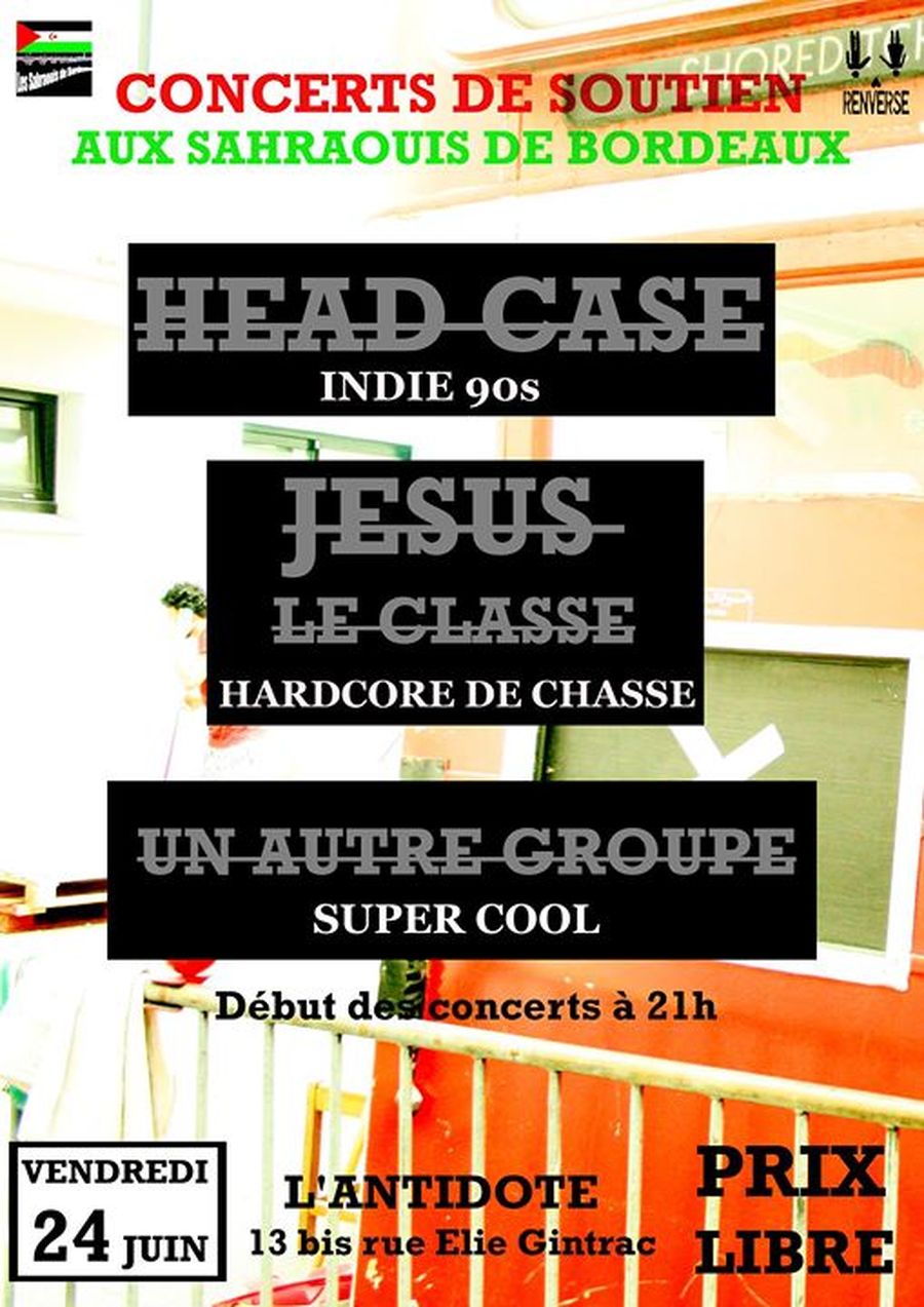 Concert de soutien aux Sahraouis de Bordeaux