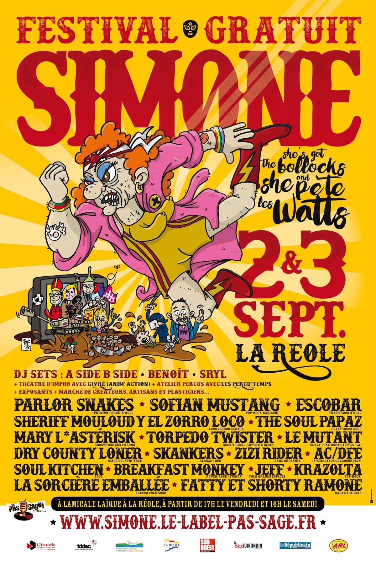 Festival SIMONE PETE LES WATTS