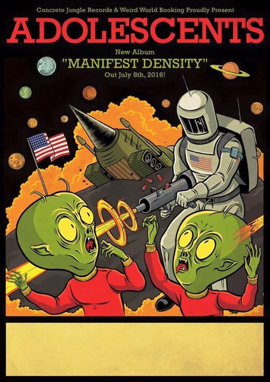 The Adolescents + Shock + Ironfist