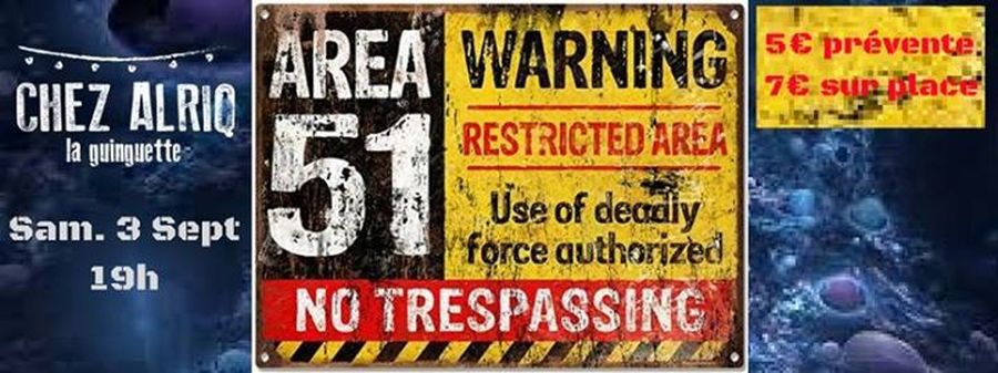 Soirée Zone 51 par RIck Huntertainment